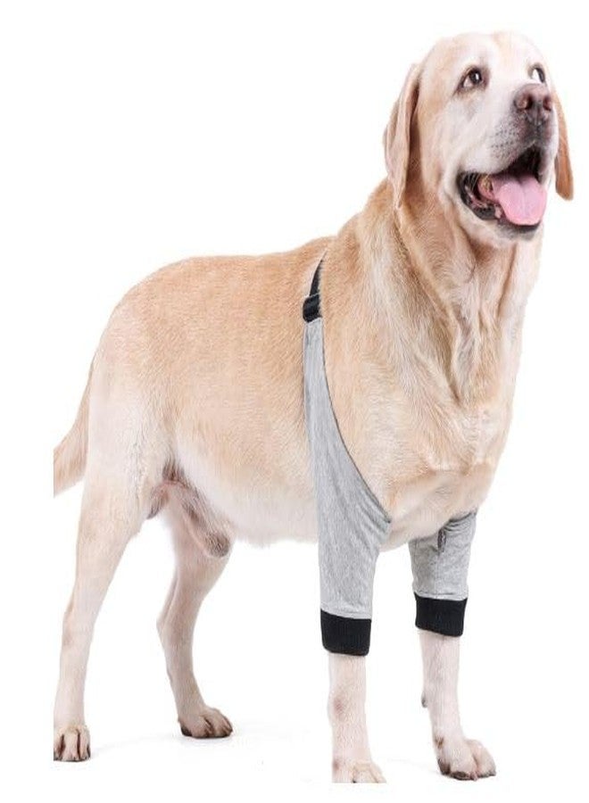 Mullica Elbow Protector for Dogs - Anti-Slip Elbow Brace for Hygroma, Wounds & Arthritis | Comfortable Dog Elbow Pads for Adjustable Elbow Brace for Large (L) - Recovery & Support Sleeve - Image 1